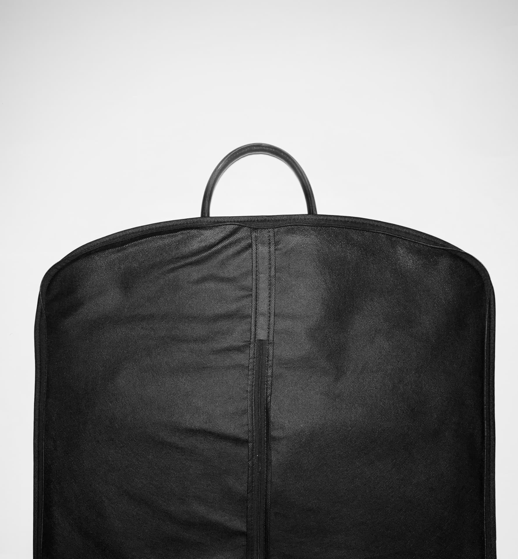 open heart garment bag, détail